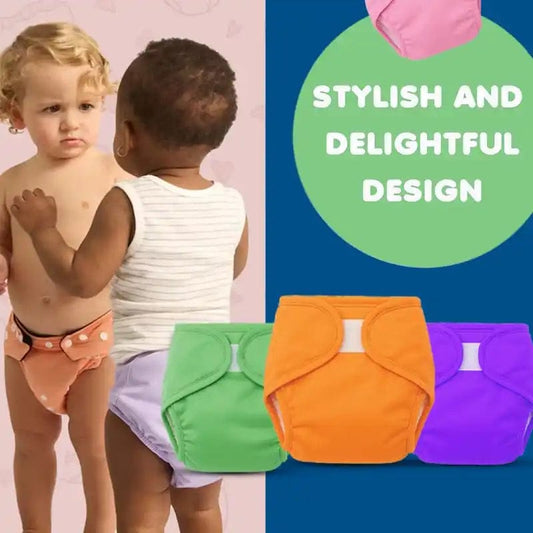 REUSABLE COMFY BABY DIAPER Random Colours