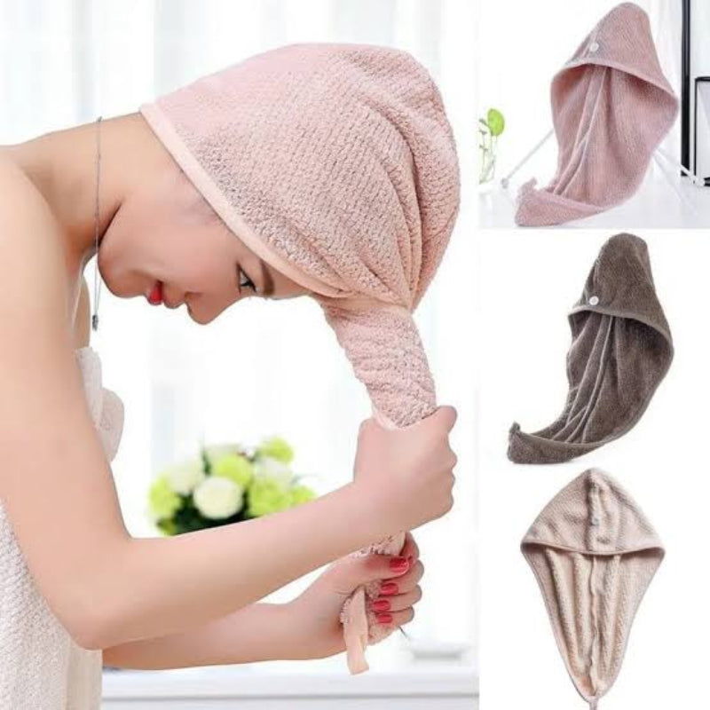 Magic Suction Cap Bath Towel