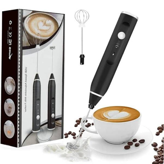 Rechargeable Coffee Beater  Tray Packing
