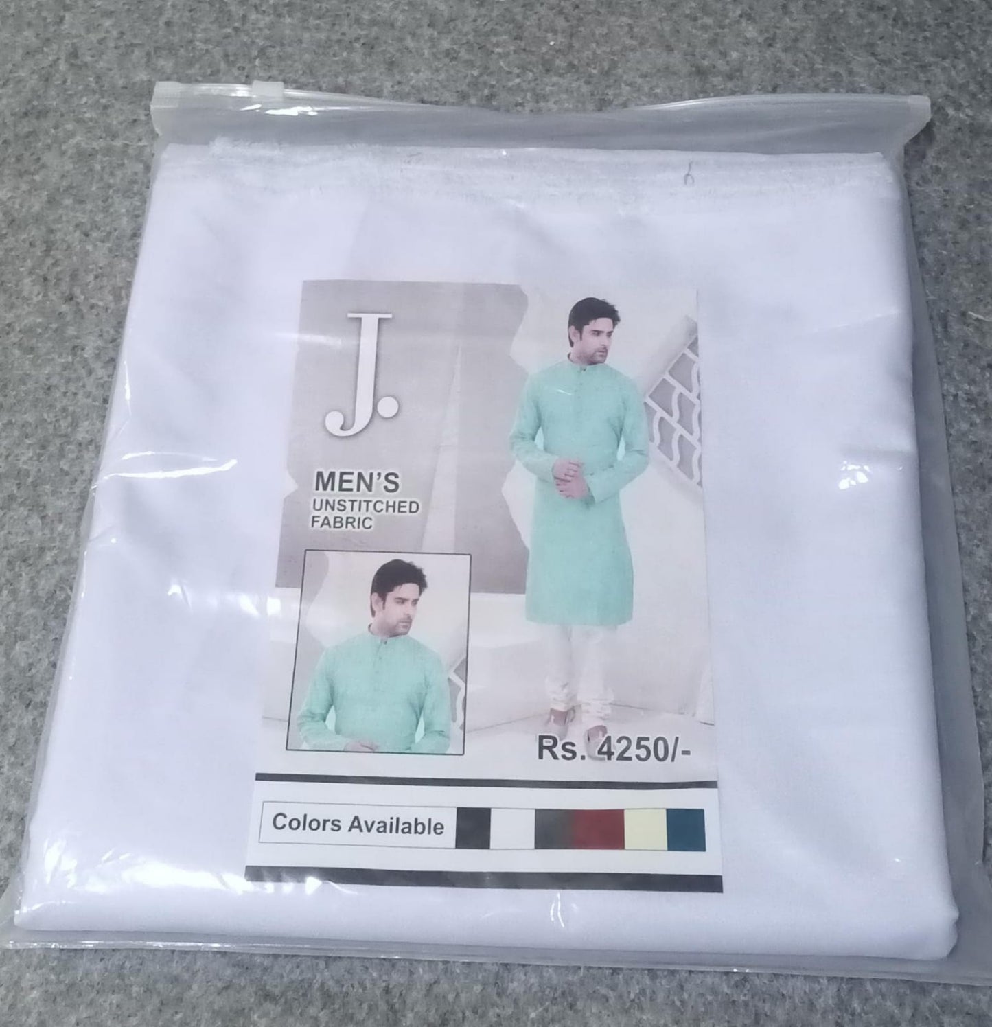 Wash & Wear unstitched, Men's Suiting, J. (Replica) Different colors