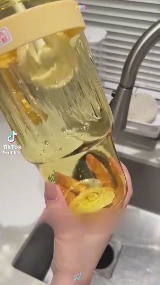 1pc Soft Silicone Bottle Brush, Long Handle Design, Multifunctional Foldable Cup Cleaning Brush for Kitchen, Bathroom, Living Room, Bedroom and Outdoor Use